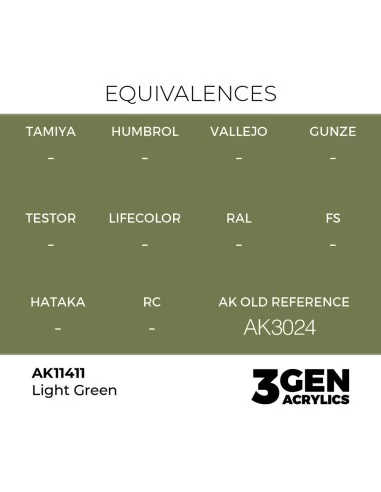 Light Green - AK Interactive AK11411