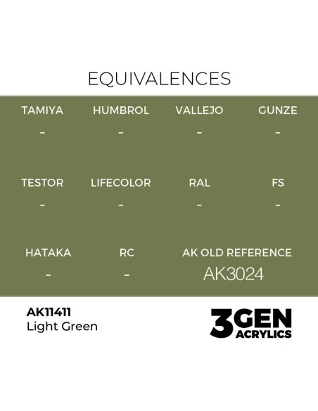 Light Green - AK Interactive AK11411