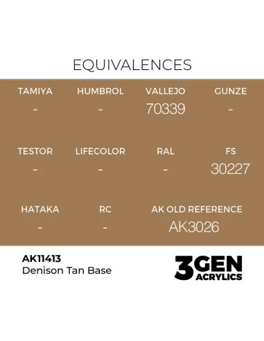 Denison Tan Base - AK Interactive AK11413