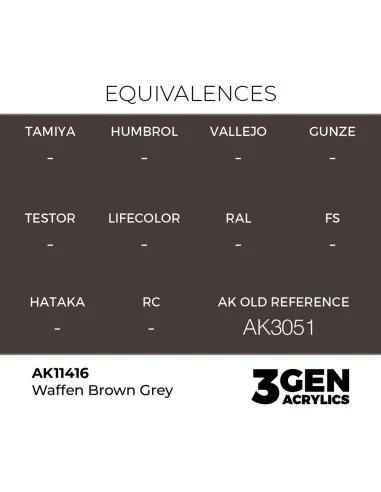 Waffen Brown Grey - AK Interactive AK11416