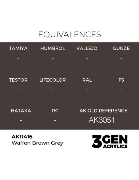 Waffen Brown Grey - AK Interactive AK11416