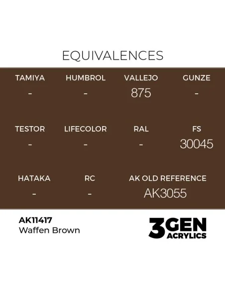 [NO_DESC] Waffen Brown - AK Interactive AK11417