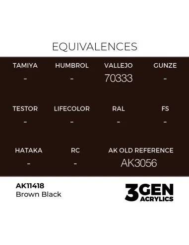 Brown Black - AK Interactive AK11418