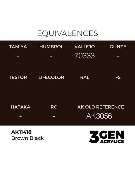 Brown Black - AK Interactive AK11418