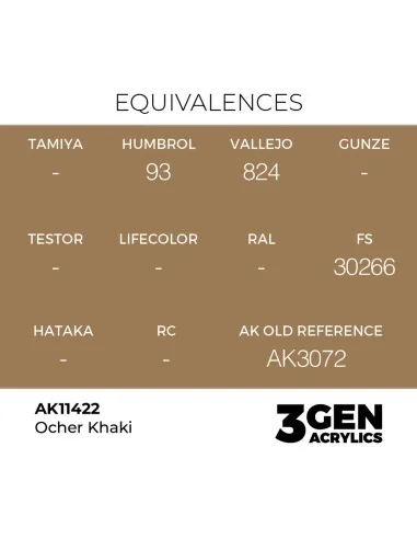 Ocher Khaki - AK Interactive AK11422