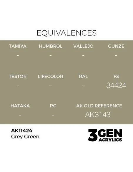 Grey Green - AK Interactive AK11424
