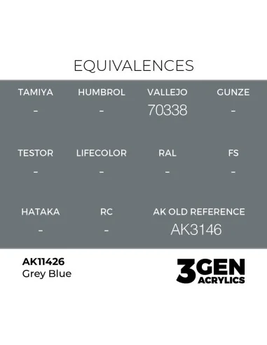 [NO_DESC] Grey Blue - AK Interactive AK11426