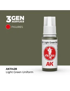 [NO_DESC] Light Green Uniform - AK Interactive AK11428