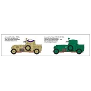 WWII British Armoured Car Pattern 1920 Mk.I - Roden 801
