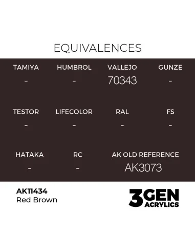 Red Brown - AK Interactive AK11434