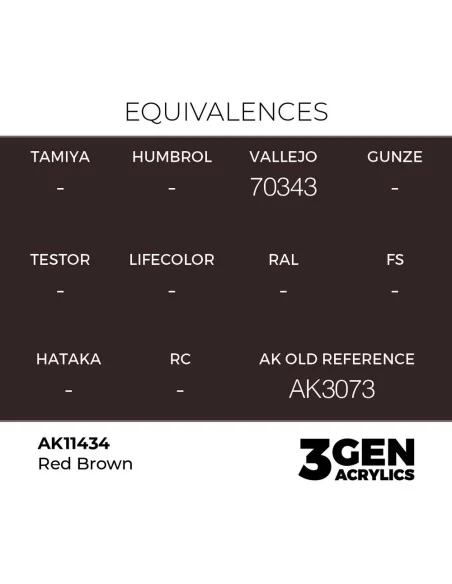 Red Brown - AK Interactive AK11434