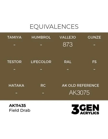 Field Drab - AK Interactive AK11435