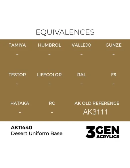 Desert Uniform Base - AK Interactive AK11440
