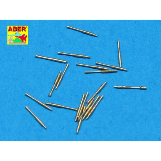 20 pcs 25 mm type 96 barrels for Japan ships - Aber Models RE-350 L23