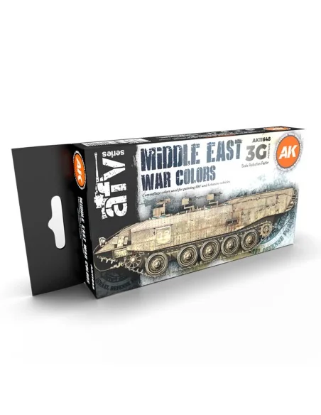 MIDDLE EAST WAR COLORS 3G - AK Interactive AK11648