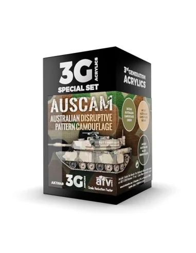 [NO_DESC] AUSCAM COLORS SET 3G - AK Interactive AK11649