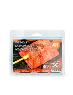 UNFINISHED GERMAN VEHICLES WEATHERING 3G - AK Interactive AK11651