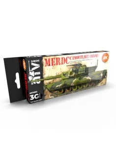 MERDC CAMOUFLAGE COLORS 3G - AK Interactive AK11653