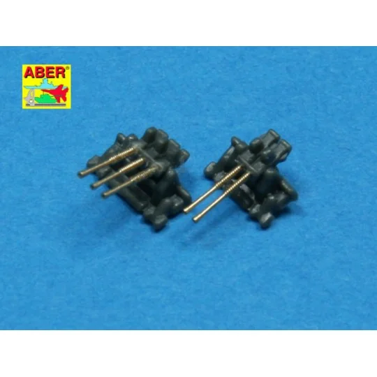 20 pcs 25 mm type 96 barrels for Japan ships, 1/350 - Aber Models R...