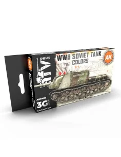 SOVIET CAMOUFLAGES 3G - AK Interactive AK11657