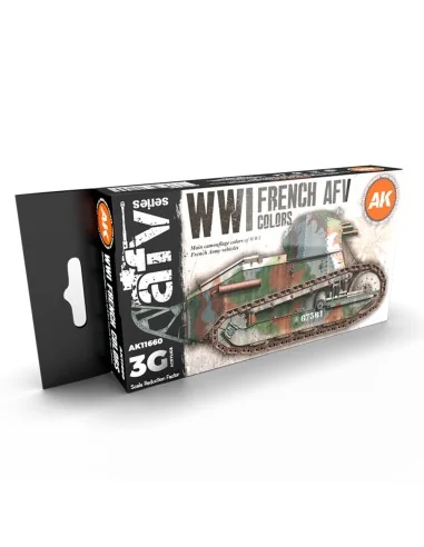 WWI FRENCH COLORS 3G - AK Interactive AK11660