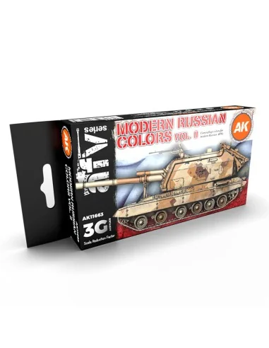 [NO_DESC] MODERN RUSSIAN COLOURS VOL 2 3G - AK Interactive AK11663