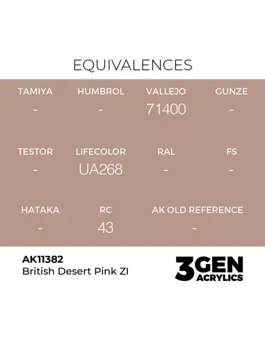 British Desert Pink ZI - AK Interactive AK11382