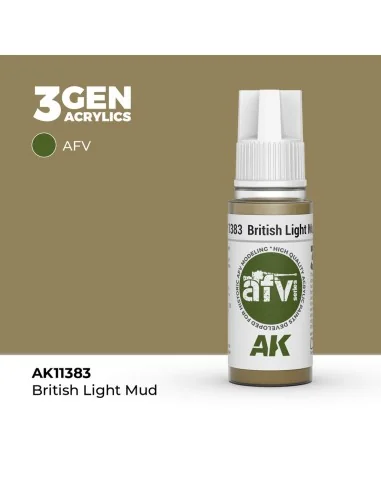 British Light Mud - AK Interactive AK11383