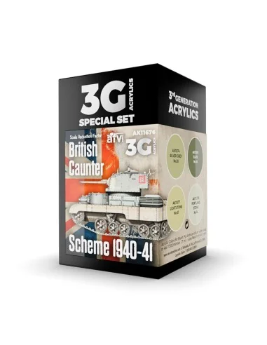 BRITISH CAUNTER SCHEME 1940-1941 - AK Interactive AK11676