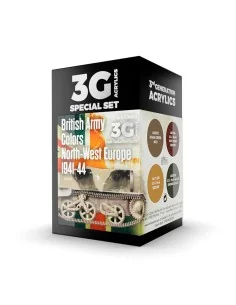 [NO_DESC] BRITISH ARMY COLORS EUROPE 1941-44 - AK Interactive AK11680