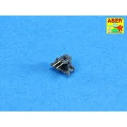 Set of 20 pcs 13 mm type 93 A/A barrels, 1/350 - Aber Models RE-350... Set of 20 pcs 13 mm type 93 A/A barrels, 1/350 - Aber Models RE-350...