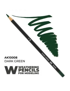 Watercolor Pencil Dark Green - AK Interactive AK10008