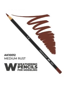 Watercolor Pencil Medium Rust - AK Interactive AK10012