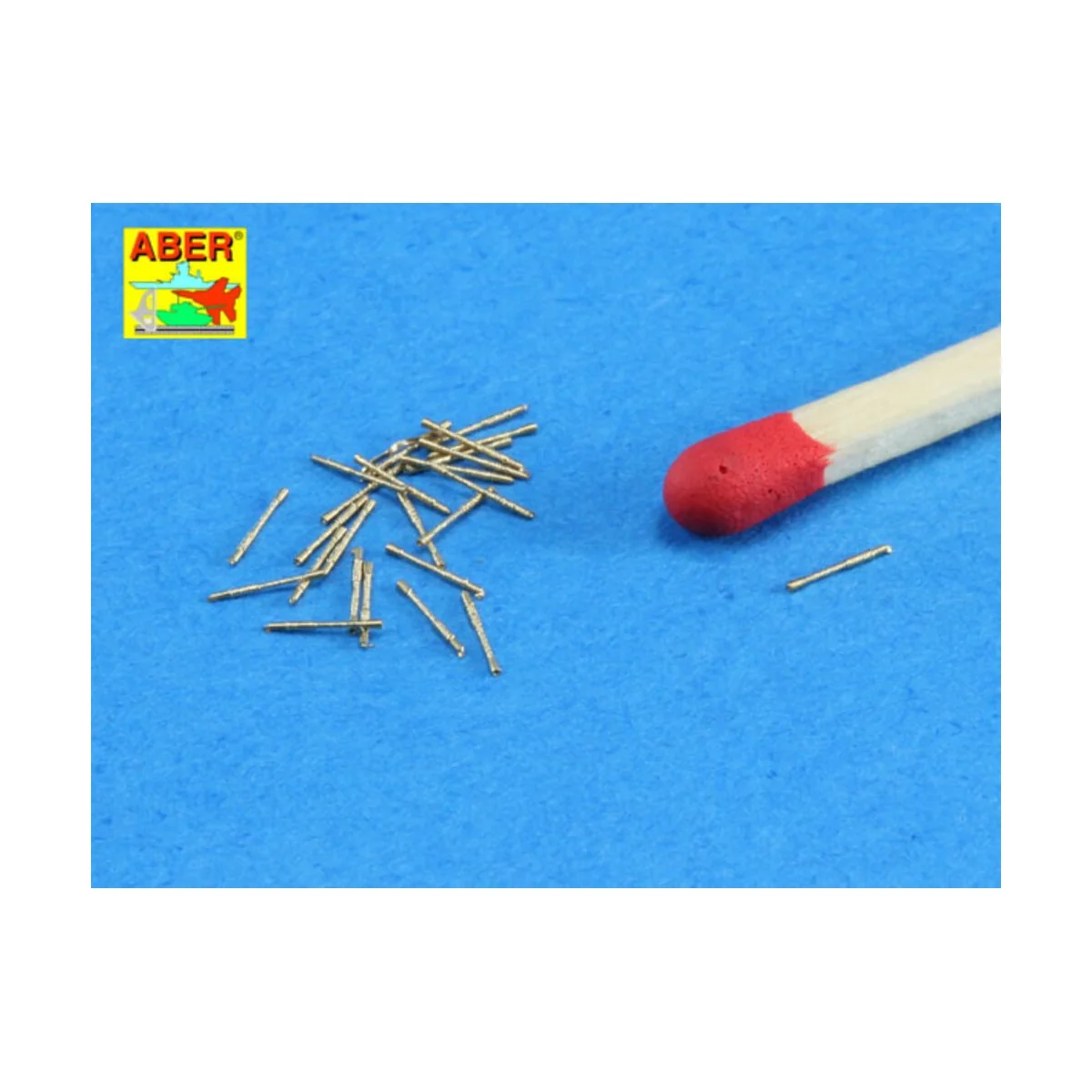 Set of 20 pcs 13 mm type 93 A/A barrels, 1/350 - Aber Models RE-350... Set of 20 pcs 13 mm type 93 A/A barrels, 1/350 - Aber Models RE-350...