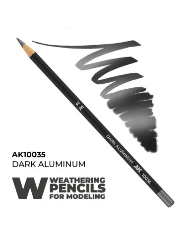 [NO_DESC] Watercolor Pencil Dark Aluminum Nickel - AK Interactive A...
