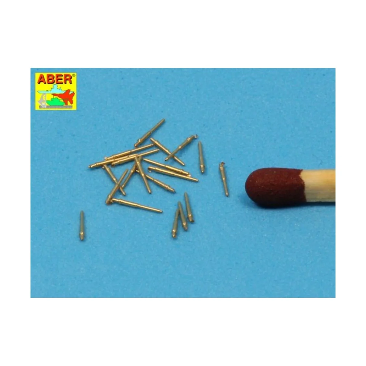 Set of 20 pcs 28 mm (1, 1in)barrels for US Navy, 1/350 - Aber Model...