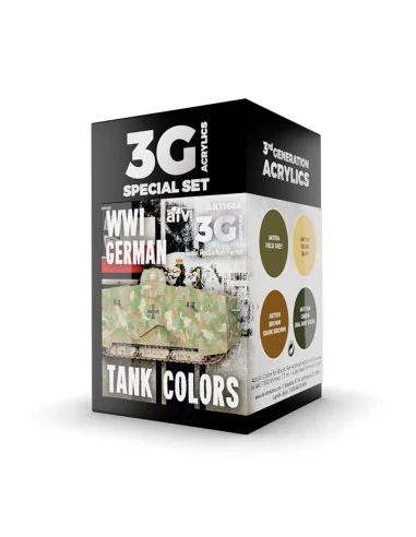 WWI GERMAN TANK COLORS - AK Interactive AK11686