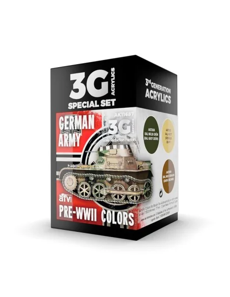 GERMAN ARMY PRE-WWII COLORS - AK Interactive AK11687