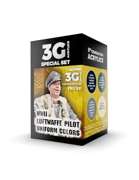 WWII LUFTWAFFE UNIFORM COLORS 3G - AK Interactive AK11690