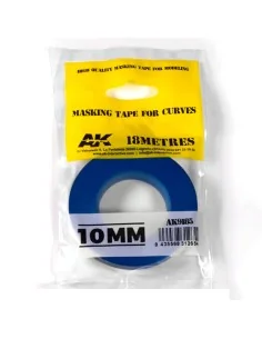 [NO_DESC] Blue masking Tape for curves 10mm - AK Interactive AK9185