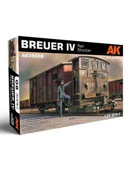 BREUER IV RAIL SHUNTER, 1/35 - AK Interactive AK35008