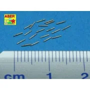 20 pcs 12, 7 mm Browning barrels, 1/350 - Aber Models RE-350 L26