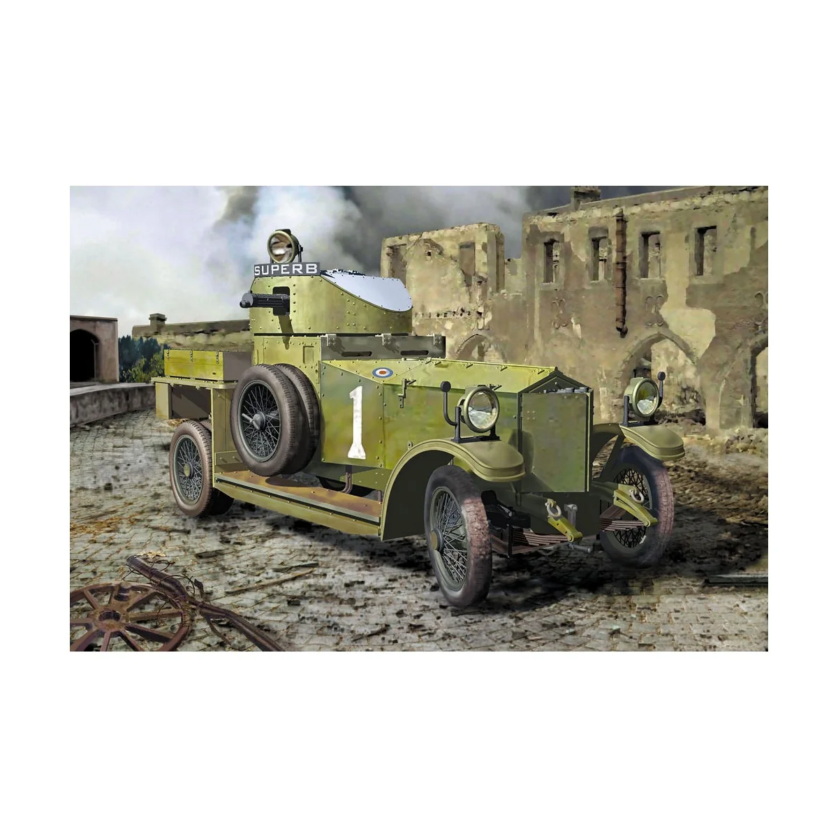 British Armoured Car (Pattern 1914) - Roden 803