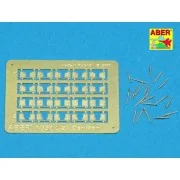 20 pcs 20 mm L/70 Oerlikon Mk.10 barrels - Aber Models RE-350 L27