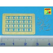20 pcs 20 mm L/70 Oerlikon Mk.10 barrels, 1/350 - Aber Models RE-35...