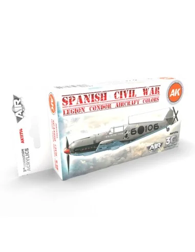 Spanish Civil War. Legion Condor Aircraft SET 3G - AK Interactive A...