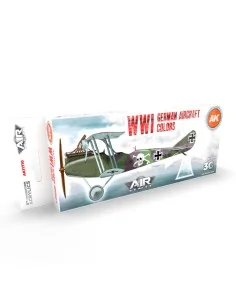 [NO_DESC] WWI German Aircraft Colors SET 3G - AK Interactive AK11710