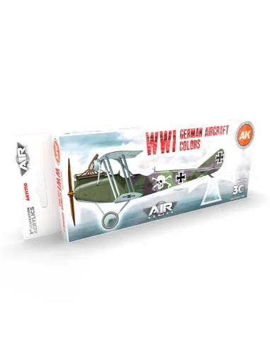 WWI German Aircraft Colors SET 3G - AK Interactive AK11710