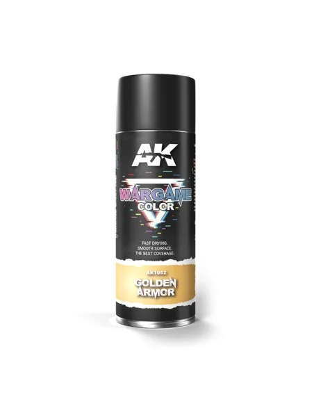 [NO_DESC] Golden Armor Spray 400ml - AK Interactive AK1052