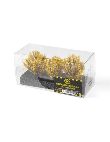 LIGHT YELLOW BUSHES 4-6CM - AK Interactive AK8218